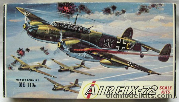 Airfix 1/72 Messerschmitt Me-110 - Craftmaster Issue (Bf-110), 4-49 plastic model kit
